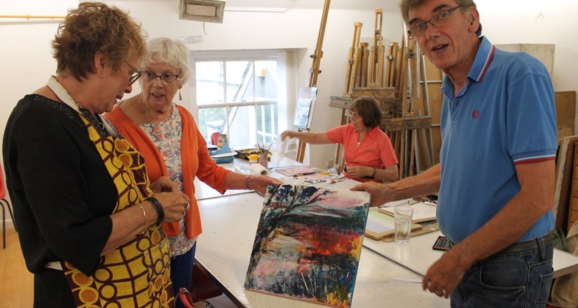 Painting and Drawing with David Rushton AM Spring 2nd Term 2018