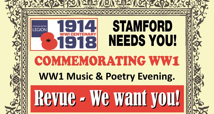 Music and Poetry Revue of WW1