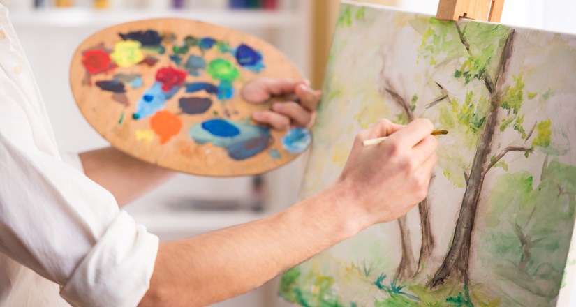 Painting and Drawing with David Rushton - 2nd Half Term - Afternoons