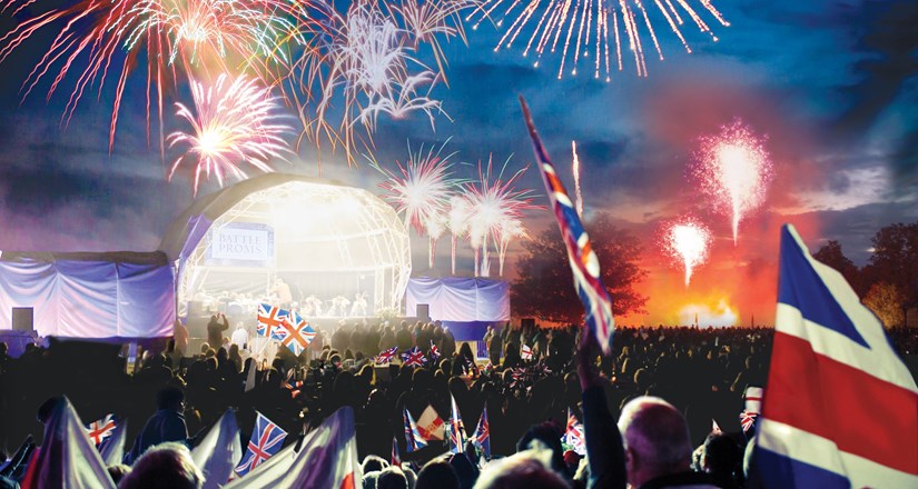 Burghley House Battle Proms Picnic Concert