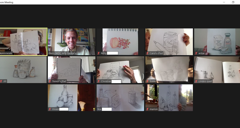 Online Sketching Classes with Karen Neale