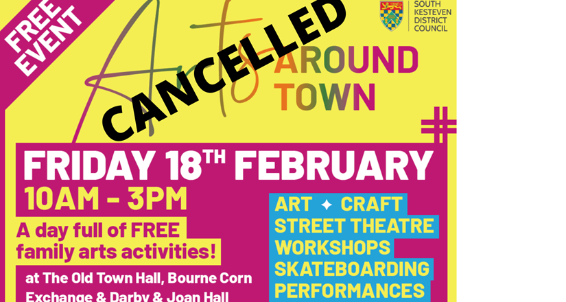 Arts Around Town - Bourne CANCELLED