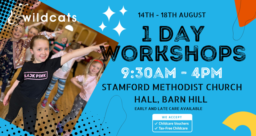 Wildcats ONE DAY WORKSHOPS (14th-18th August)