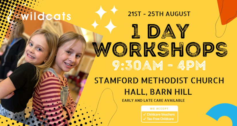 Wildcats ONE DAY WORKSHOPS (21st-25th August)