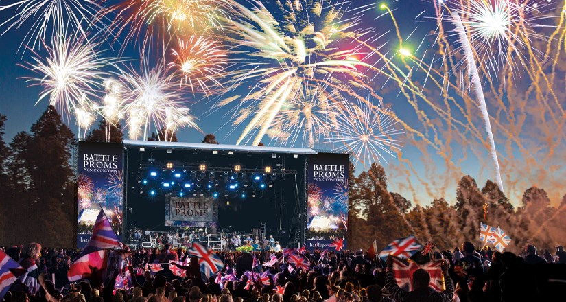 Burghley House Battle Proms Picnic Concert 2023