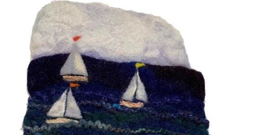 Make a Wet Felt Seascape with Eve Marshall