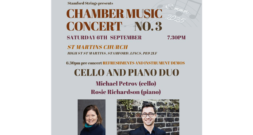 Cello and Piano Duo - Stamford Strings