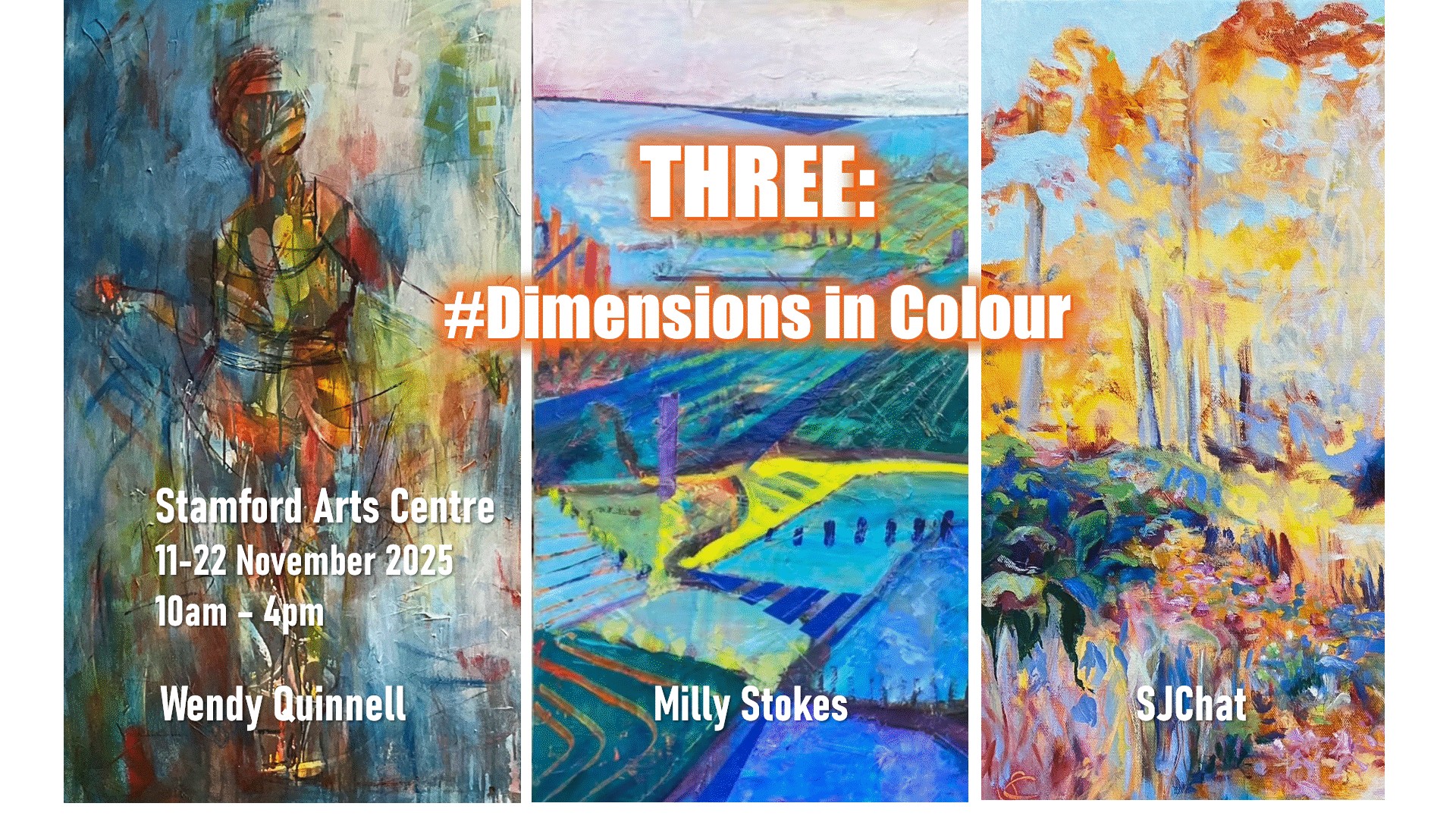 THREE: Dimensions in Colour