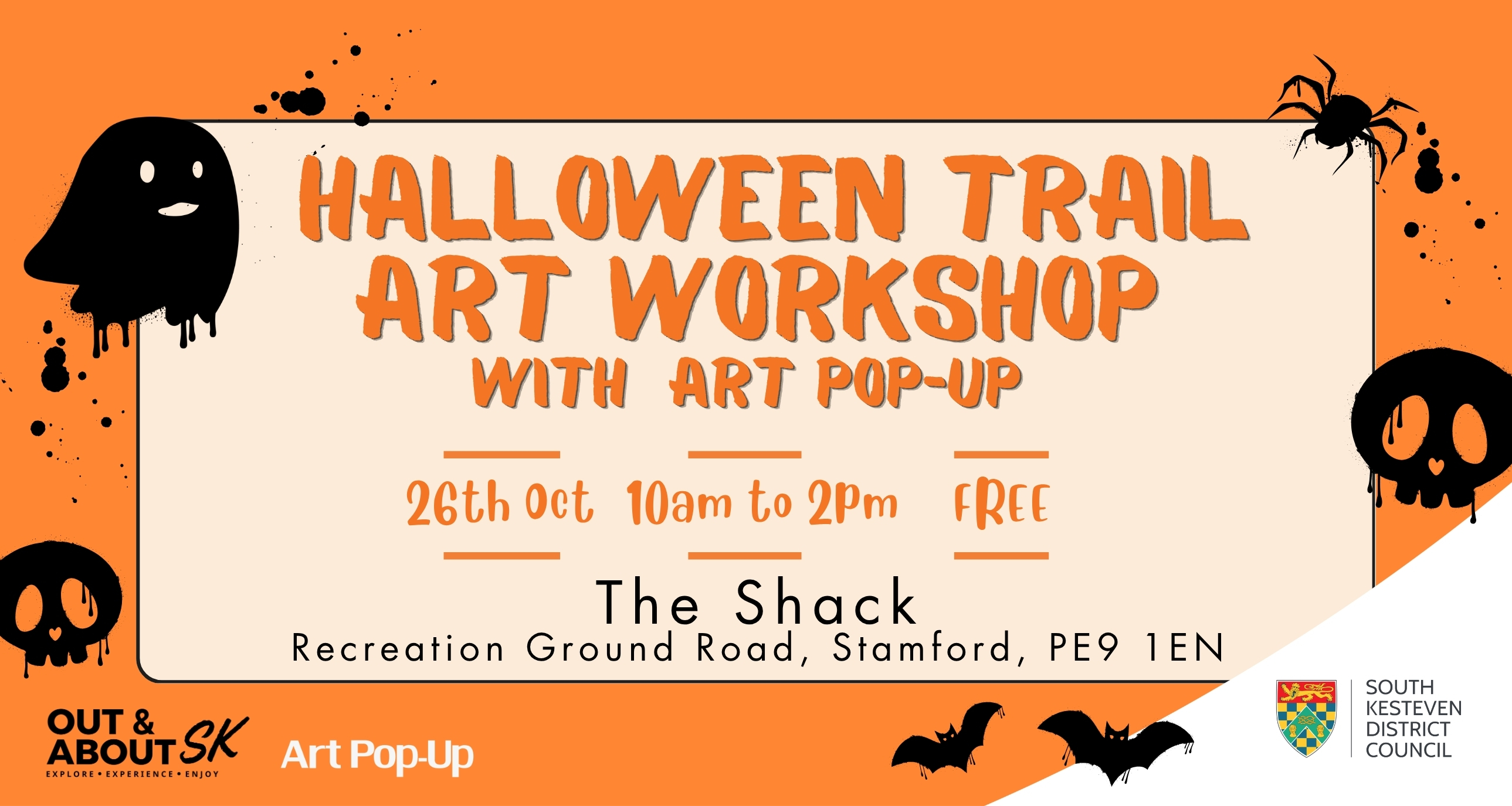 Halloween Trail Art Workshop - Stamford