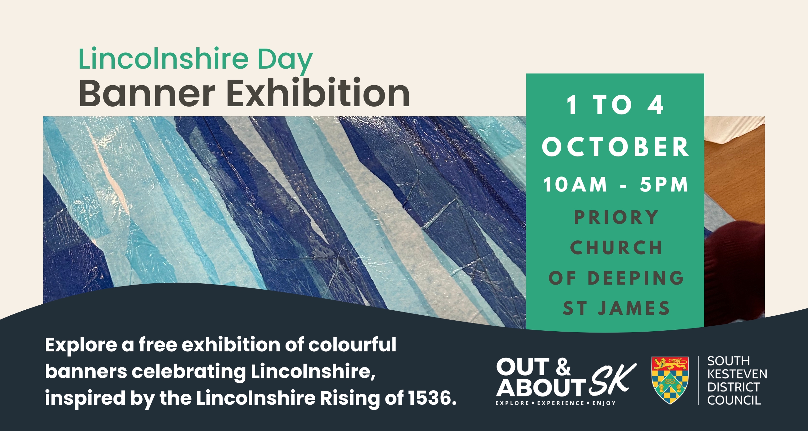 Lincolnshire Day Banner Exhibition