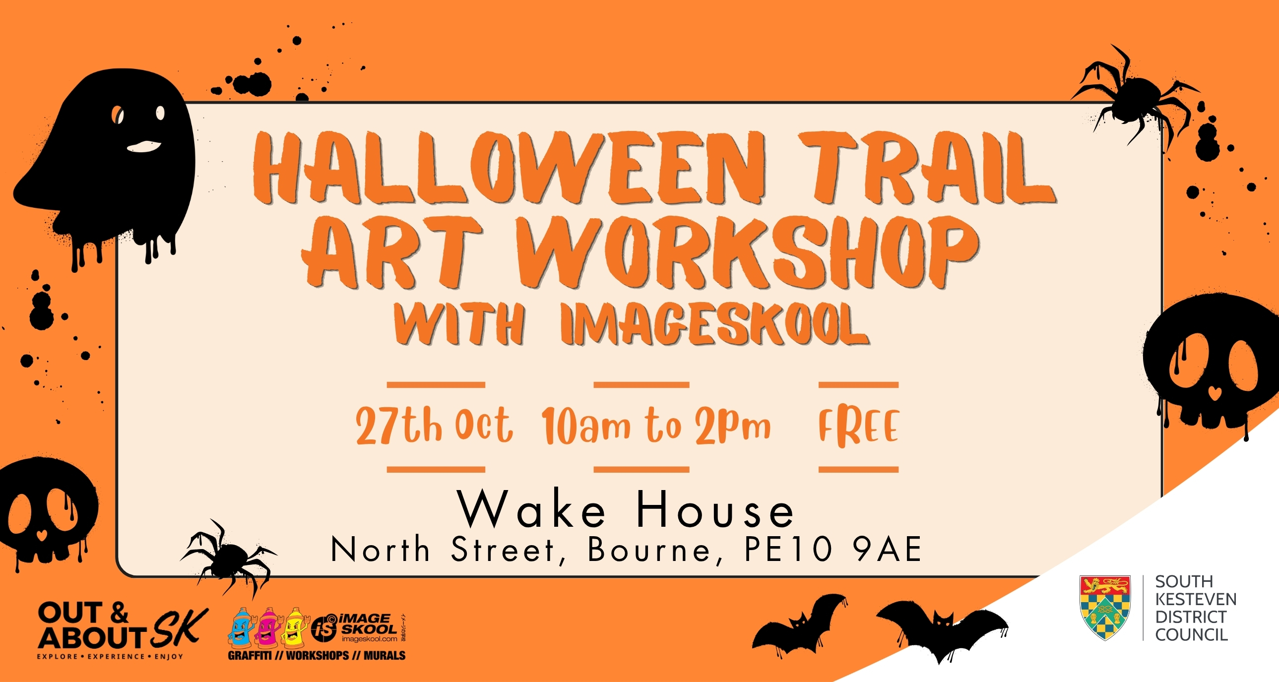 Halloween Trail Art Workshop - Bourne