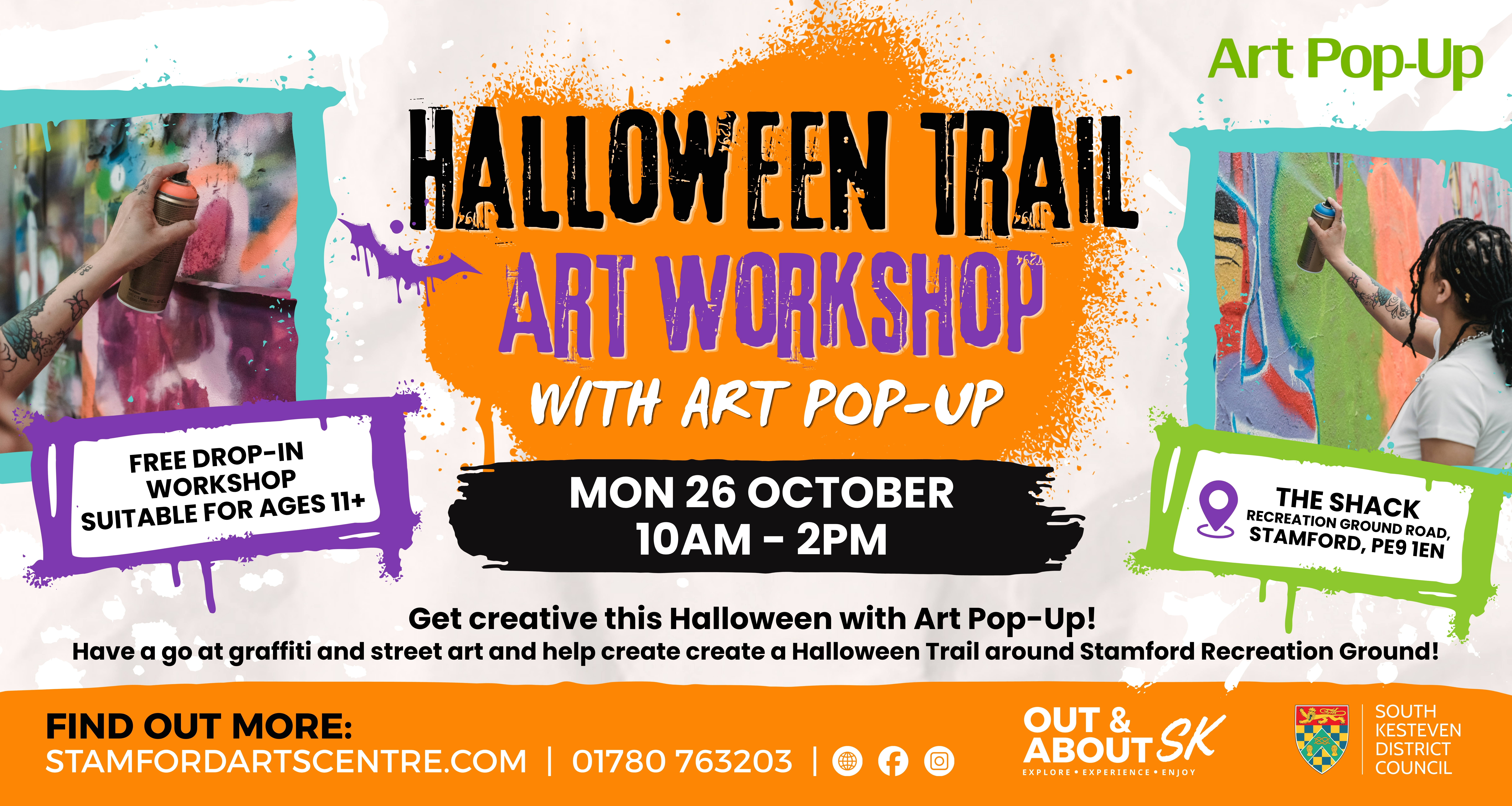 Halloween Trail Art Workshop - Stamford
